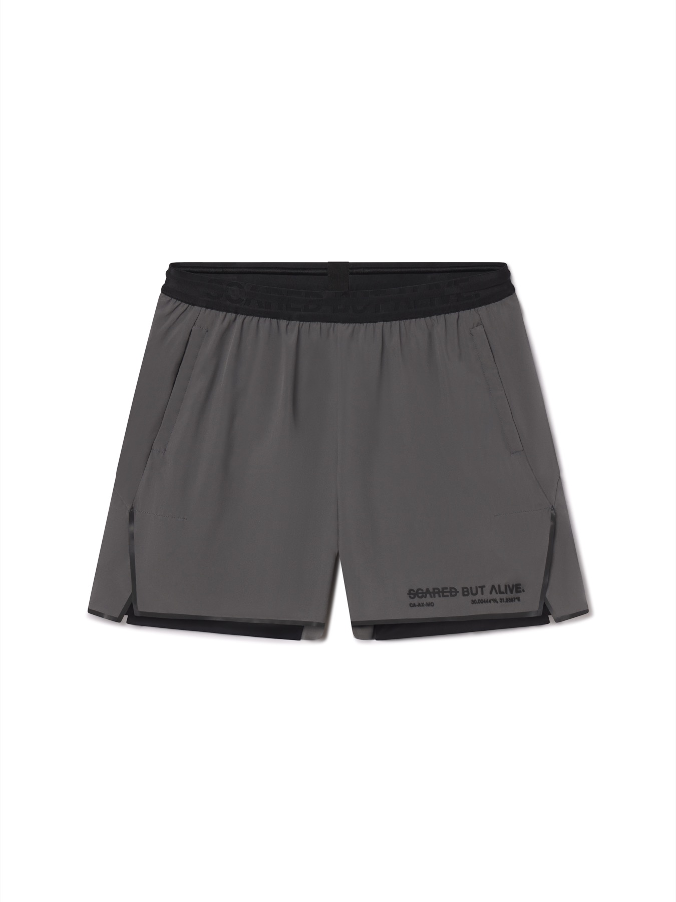 Berlin Short gray flat lay