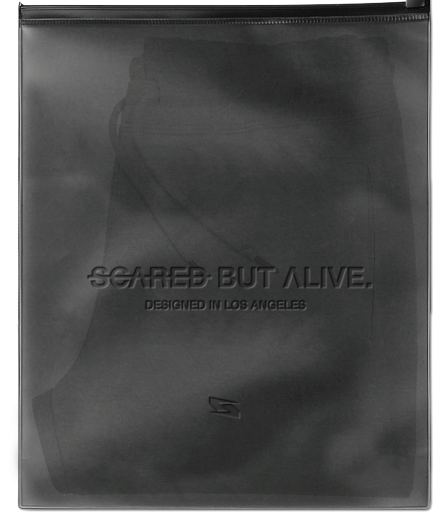 SBA smoky black frosted TPU polymailer